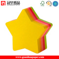 Factory Prices Promotional Star Shaped Notepad